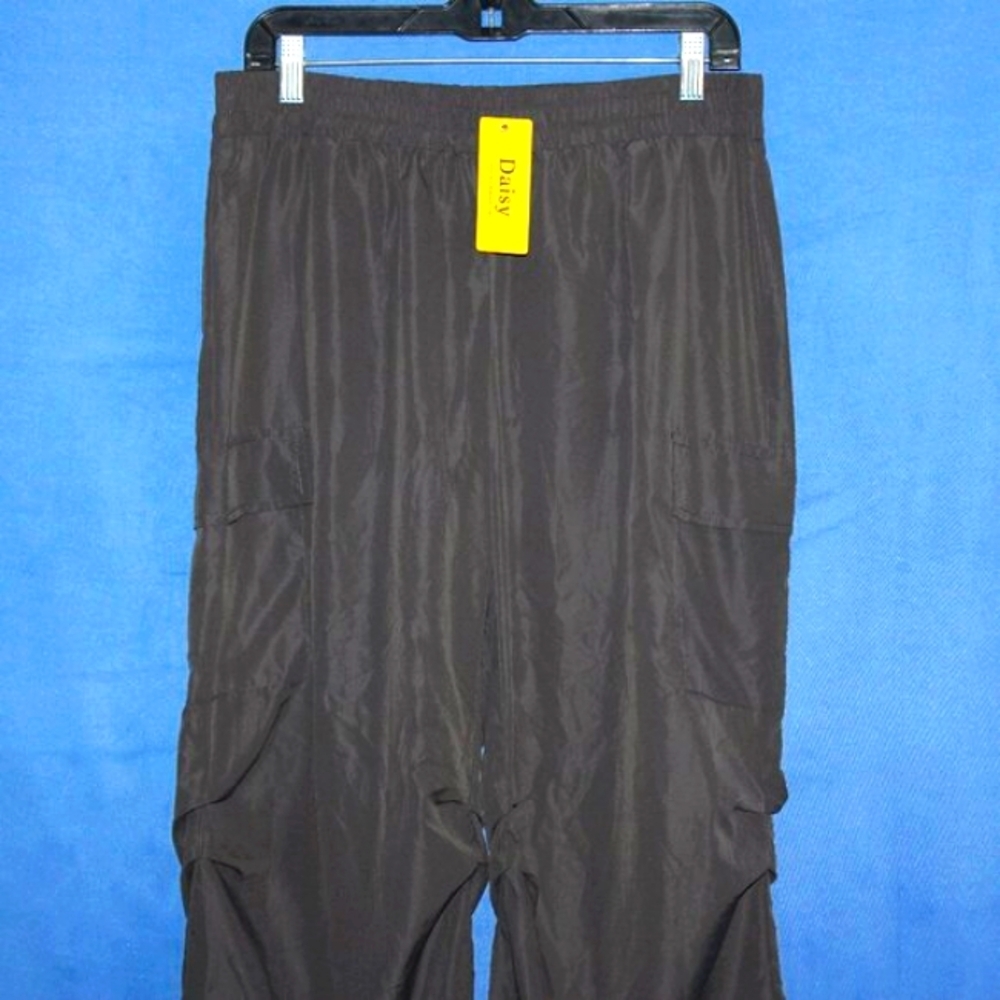 Daisy Cargo Parachute Pants Wide Leg NWT XL - Picture 2 of 5